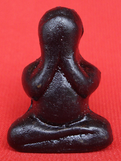 1ใน5 เบญจภาคี พระปิดตา หลวงปู่เอี่ยม วัดสะพานสูง เนื้อผงชุบรัก รุ่น ๑๑๒ ปี พิมพ์ชลูด สร้างปี 2551