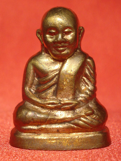 รูปหล่อหลวงพ่อเงิน บางคลาน ย้อนยุคปี 15 รุ่นเทพประสิทธิโชค เนื้อทองผสม วัดสุทัศนฯ ปี 2552