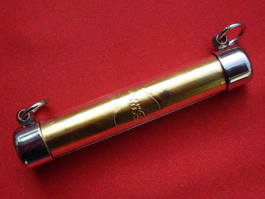 ตะกรุดเทพรำจวน  เนื้อทองทิพย์ หลวงปู่เจือ พระเครื่อง วัดกลางบางแก้ว ปี 2550 1