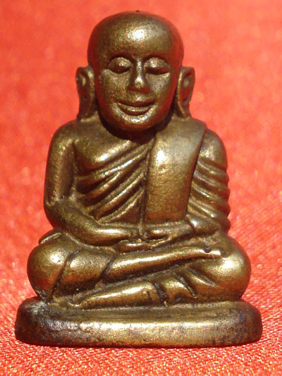 รูปหล่อหลวงพ่อเงิน วัดบางคลาน เนื้อทองเหลือง พิมพ์เล็ก รุ่นสร้างสะพานวัดวังแดง สวยมาก