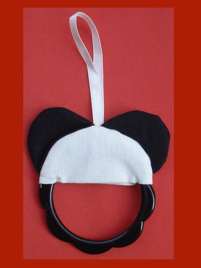 ที่แขวนผ้าเช็ดมือหมีแพนด้า 1 ชุด 3 ชิ้น 1