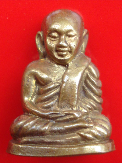 รูปหล่ออุดกริ่ง หลวงพ่อเงิน วัดบางคลาน เนื้อทองเหลือง รุ่นปลดหนี้แล้วรวยรวยรวย สวยมาก หายากน่าเก็บ