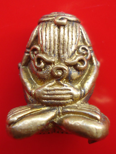 พระปิดตามหาอุด หลวงปู่พรหมมา รุ่นพรหมสยาม เนื้อทองผสมแก่ทองคำ ปี 36 ไม่เช่าตอนนี้แล้วจะเสียดาย