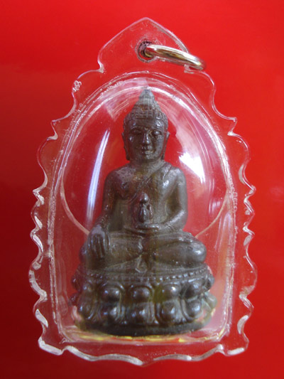 สุดขลัง สุดสวย สุดหายาก พระกริ่งหลวงพ่อเพชร รุ่นพระพิจิตร เนื้อนวโลหะกลับดำผสมทองคำ องค์จริงสวยมาก