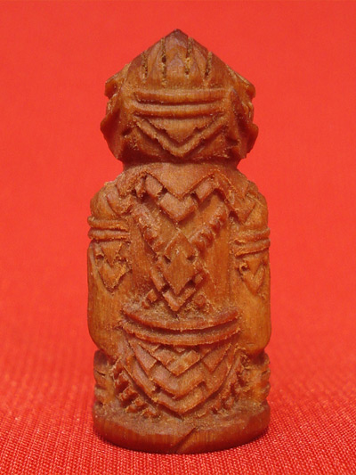 สุดสวย อานุภาพล้ำเลิศหนุมานหลวงพ่ออ่าง วัดใหญ่สว่างอารมณ์ รุ่น 2 เนื้อรากไม้พุดซ้อน พิมพ์หน้ากระบี่ 5