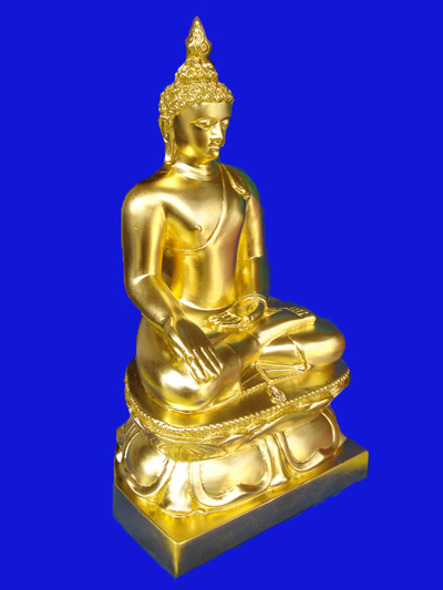 พระบูชาไพรีพินาศ สมเด็จพระสังฆราช วัดบวรนิเวศ ขนาดหน้าตักกว้าง 7 นิ้ว ลงรักปิดทอง ควรมีไว้บูชา 1