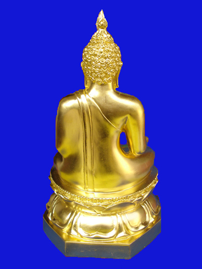 พระบูชาไพรีพินาศ สมเด็จพระสังฆราช วัดบวรนิเวศ ขนาดหน้าตักกว้าง 7 นิ้ว ลงรักปิดทอง ควรมีไว้บูชา 3