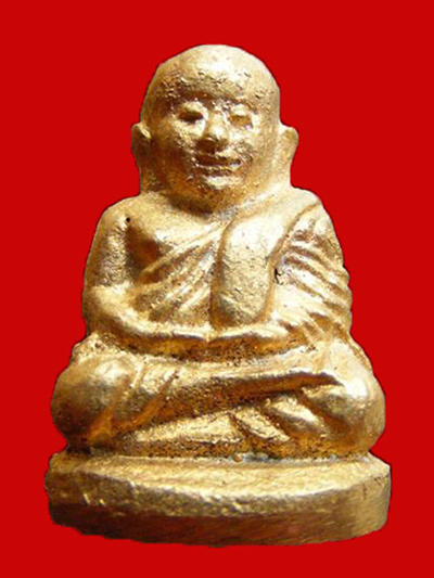 รูปหล่อหลวงพ่อเงิน บางคลาน พิมพ์นิยม รุ่นสร้างซุ้มประตู วัดราษฎร์เจริญวังหลุม พระสวยทองอร่ามพิธีขลัง