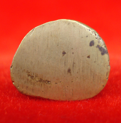 รูปหล่อหลวงพ่อเงิน บางคลาน อาจารย์แจ๊ะ ปี 2472 เนื้อทองเหลือง  หน้านกฮูก สภาพเดิมๆจมูกสวยหายาก 4