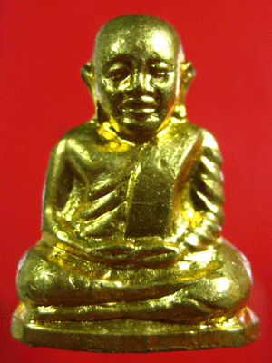 รูปเหมือนปั๊มหลวงพ่อเงิน บางคลาน ปี 15 วัดมูลเหล็ก พิมพ์มือนับแบ็งค์ พิธี 15 บางคลาน สวยมาก