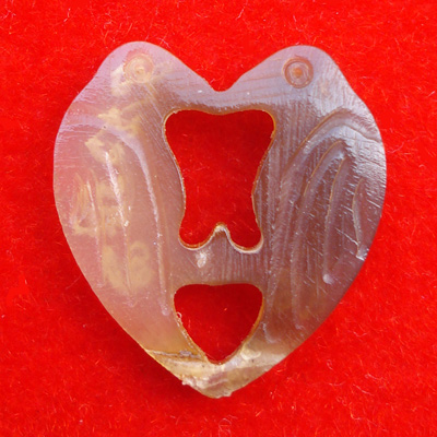 สาริกาแกะจากเขาควายเผือก สีทูโทน หลวงพ่อสิน วัดละหารใหญ่ ทายาทหลวงปู่ทิม จารชัด สวยมากหายาก