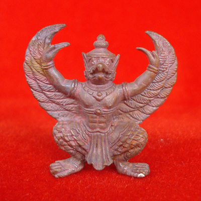 พญาครุฑมหาอำนาจ รุ่นแรก เนื้อทองแดงเถื่อนอุดผง พ่อท่านพรหม วัดพลานุภาพ ปี 2554 สุดสวย