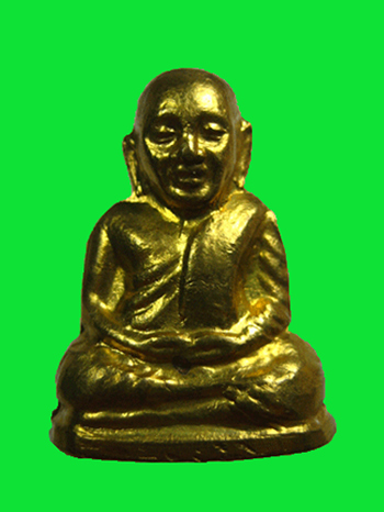 รูปเหมือนปั๊มหลวงพ่อเงิน บางคลาน ปี 15 พิมพ์ฐานเตี้ย ออกวัดท้ายน้ำ ปลุกเสกพิธีเดียวกับ 15 บางคลาน