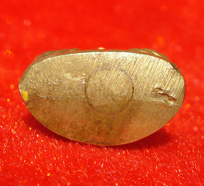 รูปหล่อปั๊มหลวงพ่อเงิน บางคลาน ปี 16 วัดบึงนาราง เนื้อทองเหลืองกะไหล่ทอง สวย น่าบูชามาก 2