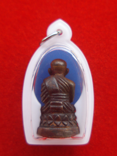 รูปหล่อหลวงพ่อทวด บัวรอบ รุ่นแรก เนื้อทองผสมผิวไฟ สมเด็จพระมหาวีรวงศ์ วัดสัมพันธวงศ์ ปี 2555 1