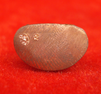 รูปหล่อปั๊มหลวงพ่อเงิน บางคลาน พิมพ์ 15 นับแบงก์ รุ่น 55 มหาบารมี 85 พรรษา เนื้อทองแดง ปี 55 2