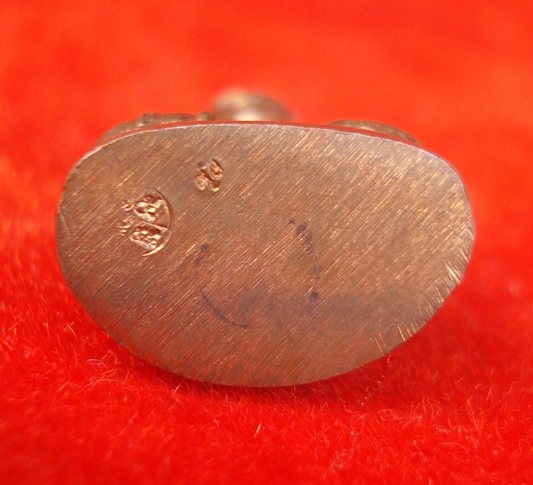 รูปหล่อปั๊มหลวงพ่อเงิน บางคลาน พิมพ์ 15 นับแบงก์ รุ่น 55 มหาบารมี 85 พรรษา เนื้อทองแดง ปี 55 2