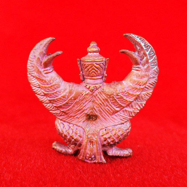 พญาครุฑมหาอำนาจ รุ่นแรก เนื้อทองแดงเถื่อนอุดผง พ่อท่านพรหม วัดพลานุภาพ ปี 2554 สุดสวย 1