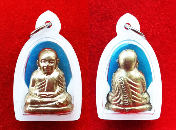 รูปหล่อปั๊มหลวงพ่อเงิน รุ่นทรงธรรม 54-55 พิมพ์คอแอล เนื้ออัลปาก้า รุ่นแรกวัดทรงธรรม ปี 2555 สวยมาก 2