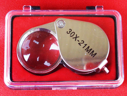 กล้องส่องพระ JEWELER\'S LOUPE TRIPLET 30 X - 21 mm รุ่นนี้คุณภาพเยี่ยม 1