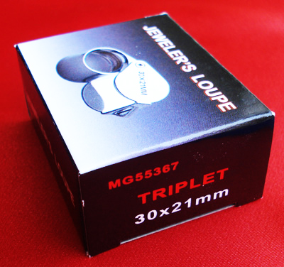 กล้องส่องพระ JEWELER\'S LOUPE TRIPLET 30 X - 21 mm รุ่นนี้คุณภาพเยี่ยม 4