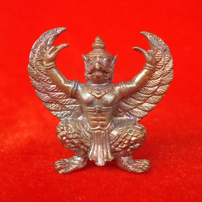 พญาครุฑมหาอำนาจ รุ่นแรก เนื้อนวโลหะอุดผง พ่อท่านพรหม วัดพลานุภาพ ปี 2554 สุดสวย หายาก