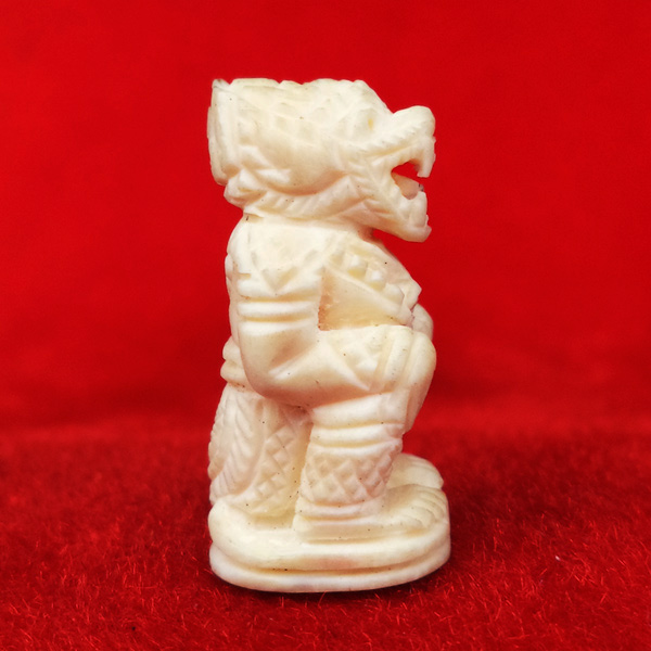 สุดสวย อานุภาพล้ำเลิศ หนุมานหาทรัพย์ แกะจากงาช้าง ฝีมือแกะชั้นครู ตำรับหลวงพ่อสุ่น อาจารย์แว่นสร้าง