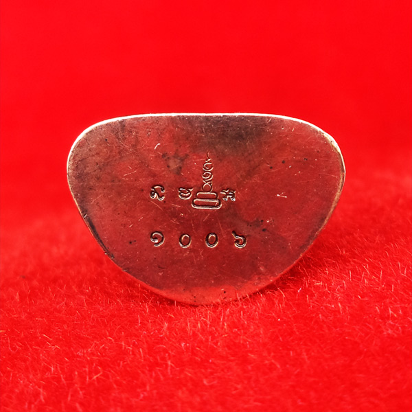 รูปหล่อหลวงพ่อเงิน บางคลาน พิมพ์นิยม เนื้อนวโลหะ รุ่นมงคลมหาลาภ 51 เลข 1006 สวยมาก หายากแล้ว 2