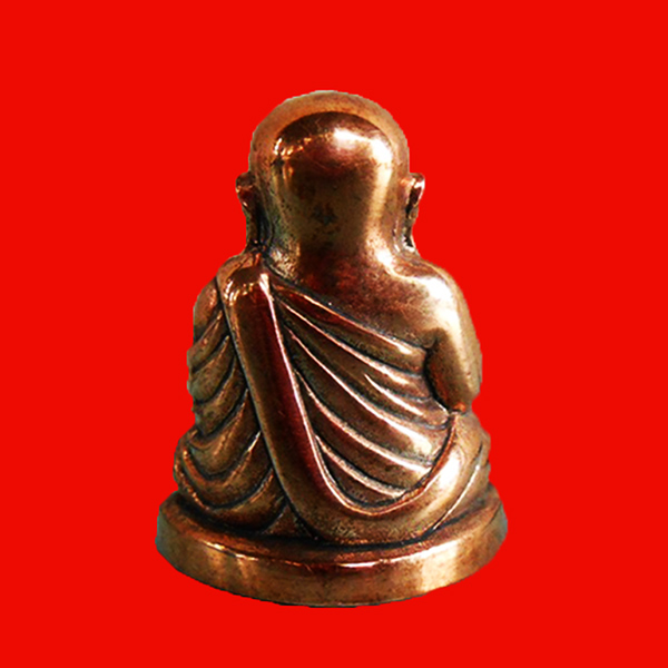 รูปหล่อหลวงพ่อเงิน บางคลาน พิมพ์นิยม เนื้อนวโลหะ รุ่นมงคลมหาลาภ 51 เลข 434 สวยมาก หายากแล้ว 1