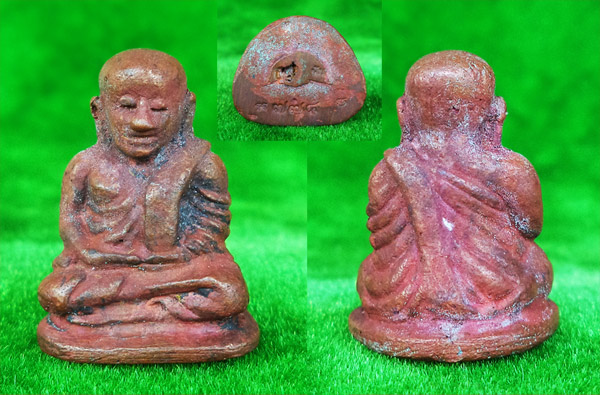 รูปหล่อหลวงพ่อเงิน บางคลาน พิมพ์นิยม รุ่นเงินพันล้าน เนื้อนวโลหะ ถอดพิมพ์จากหลวงพ่อเงินรุ่นแรก 4