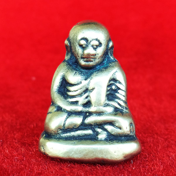 รูปหล่อหลวงพ่อเงิน บางคลาน พิมพ์ขี้ตา วัดทุ่งน้อย ยุคแรก ถอดพิมพ์จากหลวงพ่อเงินรุ่นแรก องค์ 28