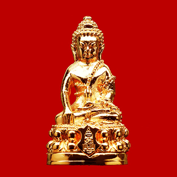 พระกริ่งมิ่งมงคล ญ.สส.100 ปี ขนาดสูง 3.9 ซม. สมเด็จพระสังฆราช เนื้อทองแดงนอก สวยน่าบูชามาก