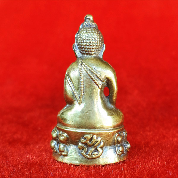 พระกริ่งโสฬส มปร.ปี 2515 เนื้อทองเหลืองขัดผิว วัดราชประดิษฐ์ ในหลวงทรงเสด็จเททอง หลวงปู่ทิมเสก 2