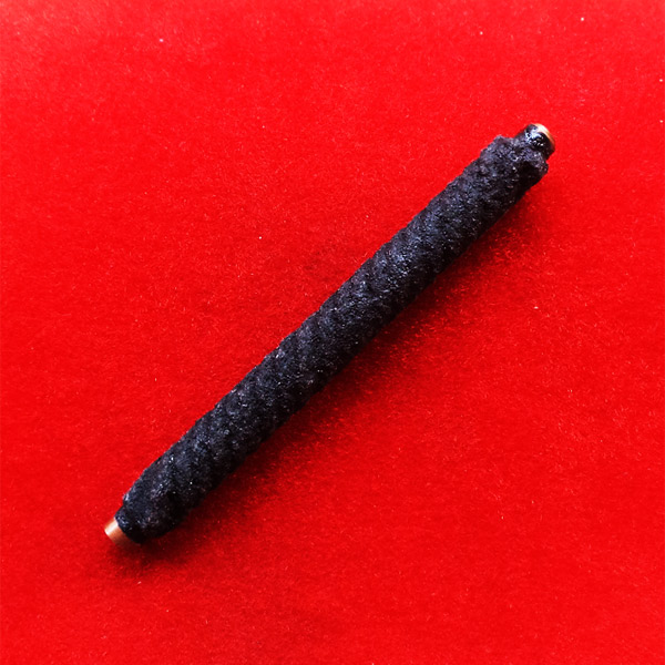 หายากมาก ตะกรุดโสฬสมงคล เนื้อชนวนสร้างพระทั่วประเทศ ยาว 4 นิ้ว หลวงปู่วาส จารมือและปลุกเสกเอง 12