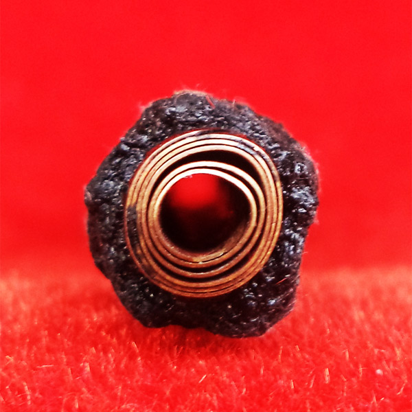 หายากมาก ตะกรุดโสฬสมงคล เนื้อชนวนสร้างพระทั่วประเทศ ยาว 4 นิ้ว หลวงปู่วาส จารมือและปลุกเสกเอง 12 2