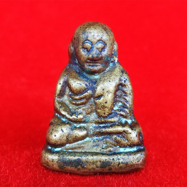 รูปหล่อหลวงพ่อเงิน บางคลาน พิมพ์ขี้ตา วัดทุ่งน้อย ยุคแรก ถอดพิมพ์จากหลวงพ่อเงินรุ่นแรก องค์ 23