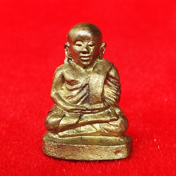 รูปหล่อหลวงพ่อเงิน วัดบางคลาน รุ่นโชติบารมี เนื้อทองฝาบาตร ถวายพระเกียรติสมเด็จพระสังฆราช ปี 2537