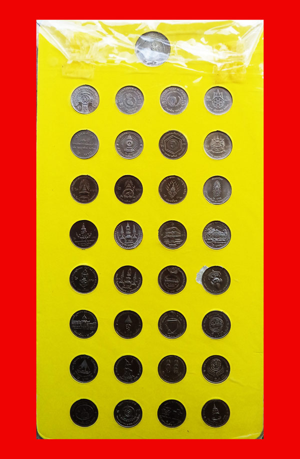 เหรียญชุด 2 บาท ในหลวงรัชกาลที่ 9 รวม 22 วาระ 33 เหรียญ สภาพสวย  UNC น่าสะสมให้ลูกหลาน 1