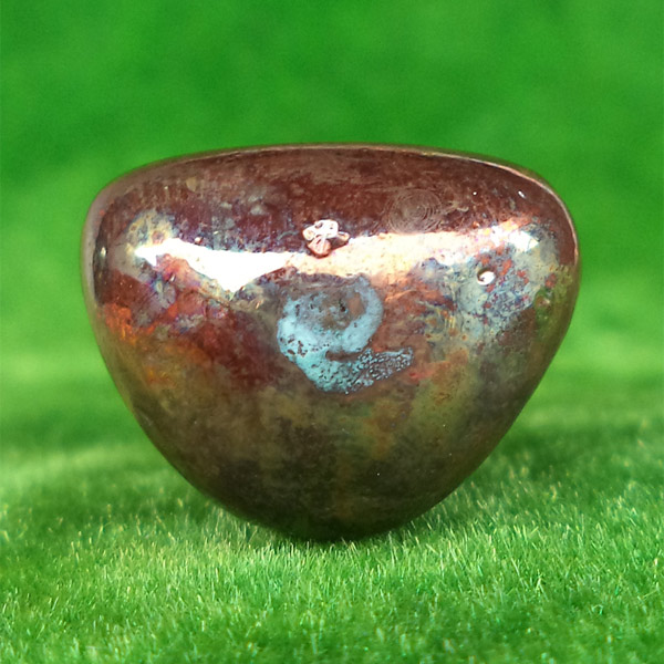 หลวงปู่ทวดลอยองค์หล่อโบราณขัดเงา เบ้าทุบ รุ่นแรก 84 พรรษา สมเด็จพระญาณสังวร วัดบวรนิเวศ ปี 40 2