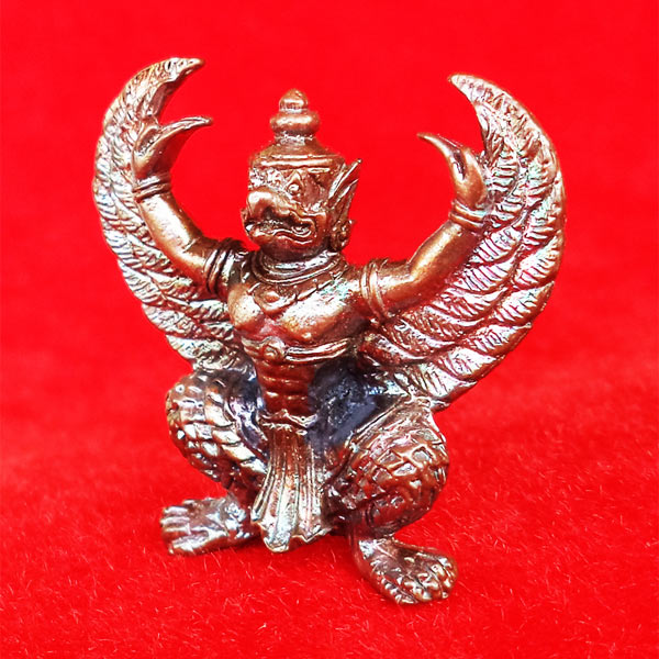 พญาครุฑมหาอำนาจ รุ่นแรก เนื้อนวโลหะอุดผง พ่อท่านพรหม วัดพลานุภาพ ปี 2554 สุดสวย หายาก 10