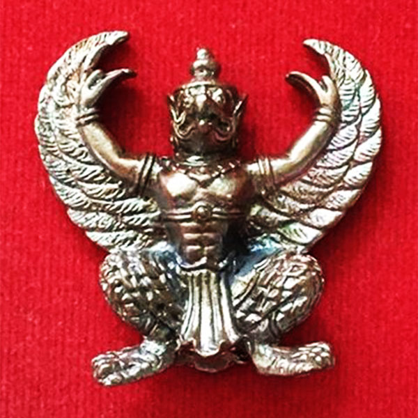 พญาครุฑมหาอำนาจ รุ่นแรก เนื้อนวโลหะอุดผง พ่อท่านพรหม วัดพลานุภาพ ปี 2554 สุดสวย หายาก 10 1