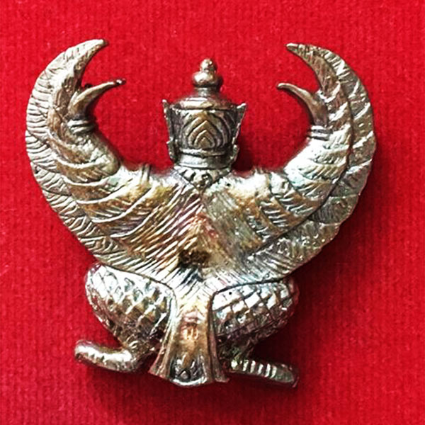 พญาครุฑมหาอำนาจ รุ่นแรก เนื้อนวโลหะอุดผง พ่อท่านพรหม วัดพลานุภาพ ปี 2554 สุดสวย หายาก 10 2