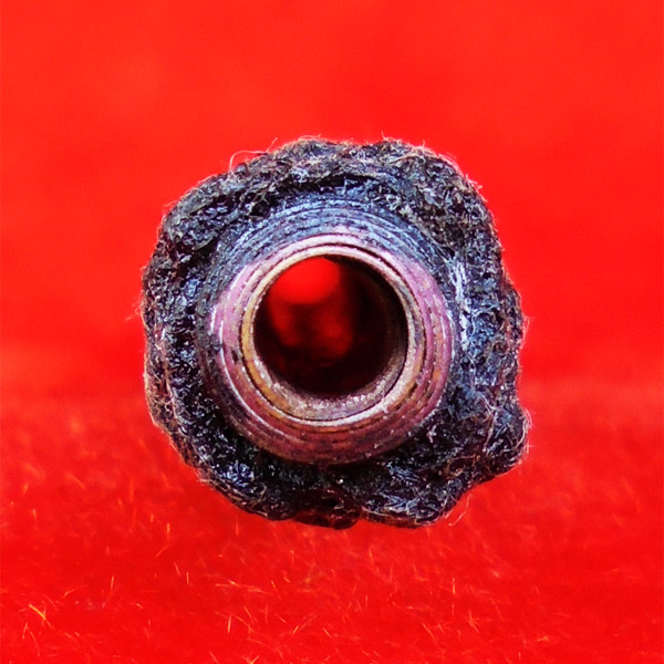 หายากมาก ตะกรุดโสฬสมงคล เนื้อชนวนพระกริ่งวัดสุทัศน์ ยาว 4 นิ้ว หลวงปู่วาส จารมือลงรักพอกผง 11 3