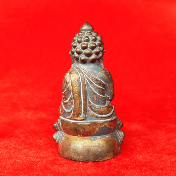 พระกริ่งเพชรกลับ รุ่นแรก พ่อท่านตุด สำนักสงฆ์หารคอกช้าง เนื้อจ้าวน้ำเงิน ปี 2556 ตอกโค้ด ๙๙๙ 1