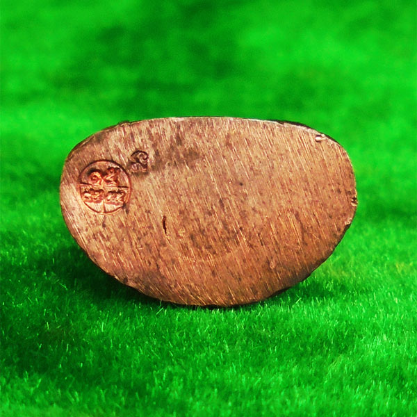 รูปหล่อปั๊มหลวงพ่อเงิน บางคลาน พิมพ์ 15 นับแบงก์ รุ่น 55 มหาบารมี 85 พรรษา เนื้อทองแดง ปี 55 2