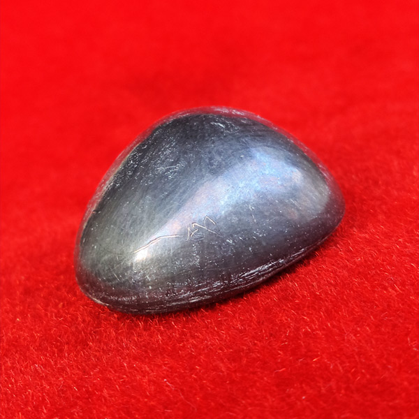 เบี้ยแก้ หลวงปู่เจือ วัดกลางบางแก้ว ตะกั่วเปลีอยขัดมัน เห็นรอยจารจากหลวงปู่ครบสูตร น่าบูชาติดตัว 1