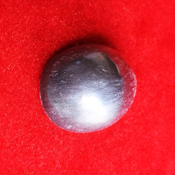 เบี้ยแก้ หลวงปู่เจือ วัดกลางบางแก้ว ตะกั่วเปลีอยขัดมัน เห็นรอยจารจากหลวงปู่ครบสูตร น่าบูชาติดตัว 2