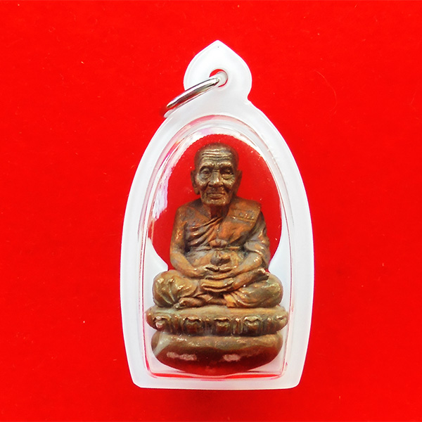 รูปหล่อหลวงพ่อทวด พิมพ์เบ้าทุบ ๕๓ ก้นโค้ดแจกทาน พ่อท่านพรหม วัดพลานุภาพ ปี 2553 สวยเข้มขลัง