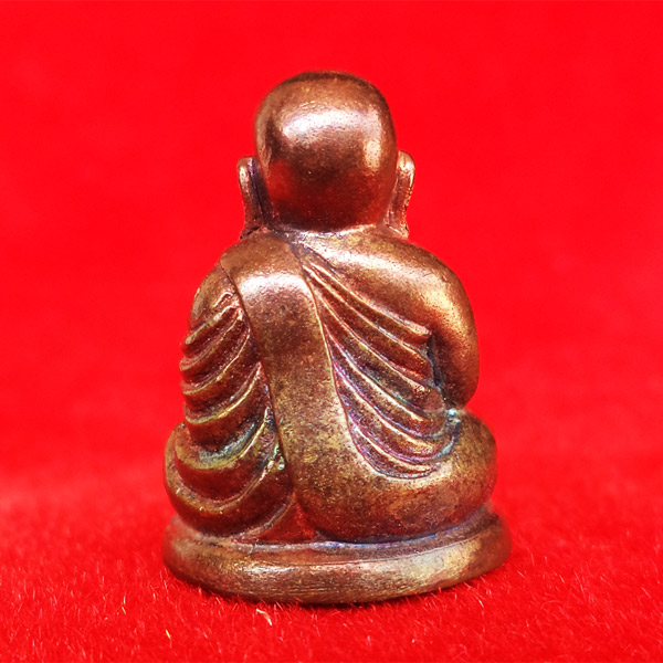 รูปหล่อลอยองค์ หลวงพ่อเงิน บางคลาน กองทุน ๕๓ พิมพ์นิยม เนื้อบรอนซ์นอก เลข 14 สวยมาก 1