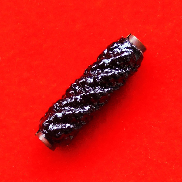 ตะกรุดเมตตา เนื้อทองแดง จารมือยันต์นะเมตตา ค้าขายดีมาก รุุ่นบูรณะโบสถ์ 61 วัดอินทาราม ปี 2561